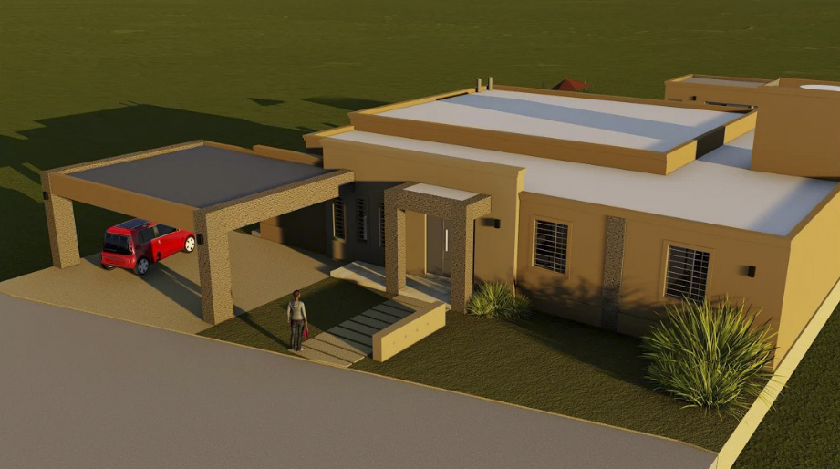 casa exterior san juan pel proyecto